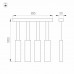Светильник SP-LEGACY-S835x50-4x6W Warm3000 (BK, 34 deg) 028831 Arlight