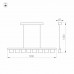 Светильник SP-LEGACY-S1200x60-8x6W Warm3000 (BK, 34 deg) 028832 Arlight