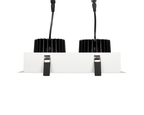 Светильник CL-KARDAN-S283x152-2x25W White6000 (WH-BK, 30 deg) 028860 Arlight Светильник CL-KARDAN-S283x152-2x25W White6000 (WH-BK, 30 deg) 028860 Arlight