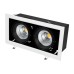 Светильник CL-KARDAN-S375x190-2x25W White6000 (WH-BK, 30 deg) 028862 Arlight