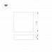 Светильник SP-QUADRO-S170x170-18W Day4000 (WH, 120 deg, 230V) 029475 Arlight