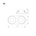Корпус PLURIO-BASE-BUILT-RS185x85 (WH, 1-2, 200mA) 031739 Arlight