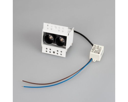 Светильник MS-ORIENT-BUILT-TRIMLESS-TC-S38x67-5W Warm3000 (WH-BK, 30 deg, 230V) 031923 Arlight Светильник MS-ORIENT-BUILT-TRIMLESS-TC-S38x67-5W Warm3000 (WH-BK, 30 deg, 230V) 031923 Arlight