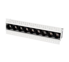 Светильник MS-ORIENT-BUILT-TRIMLESS-TC-S38x277-20W Warm3000 (WH-BK, 30 deg, 230V) 031926 Arlight