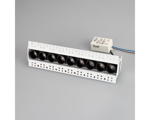 Светильник MS-ORIENT-BUILT-TRIMLESS-TC-S38x277-20W Warm3000 (WH-BK, 30 deg, 230V) 031926 Arlight Светильник MS-ORIENT-BUILT-TRIMLESS-TC-S38x277-20W Warm3000 (WH-BK, 30 deg, 230V) 031926 Arlight