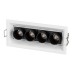 Светильник MS-ORIENT-BUILT-TURN-TC-S67x150-10W Warm3000 (WH-BK, 30 deg, 230V) 031929 Arlight