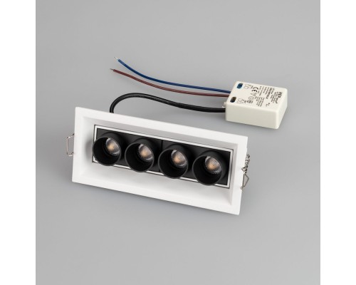 Светильник MS-ORIENT-BUILT-TURN-TC-S67x150-10W Warm3000 (WH-BK, 30 deg, 230V) 031929 Arlight Светильник MS-ORIENT-BUILT-TURN-TC-S67x150-10W Warm3000 (WH-BK, 30 deg, 230V) 031929 Arlight