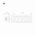Светильник MS-ORIENT-BUILT-TURN-TC-S67x150-10W Warm3000 (WH-BK, 30 deg, 230V) 031929 Arlight