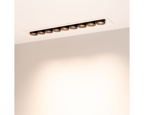 Светильник MS-ORIENT-BUILT-TURN-TC-S67x300-20W Warm3000 (WH-BK, 30 deg, 230V) 031931 Arlight Светильник MS-ORIENT-BUILT-TURN-TC-S67x300-20W Warm3000 (WH-BK, 30 deg, 230V) 031931 Arlight