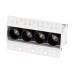 Светильник MS-ORIENT-BUILT-TRIMLESS-TC-S38x127-10W Day4000 (WH-BK, 30 deg, 230V) 032224 Arlight