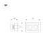 Светильник MS-ORIENT-BUILT-TURN-TC-S67x90-5W Day4000 (WH-BK, 30 deg, 230V) 032232 Arlight