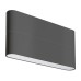 Светильник SP-WALL-FLAT-S170x90-2x6W Warm3000 (GR, 120 deg, 230V) 032412 Arlight