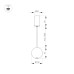 Светильник SP-ELEMENTA-ORB-R100-9W Warm3000 (BK, 39 deg, 230V) 032764 Arlight