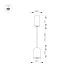 Светильник SP-ELEMENTA-DOME-R71-9W Warm3000 (BK, 39 deg, 230V) 032776 Arlight