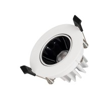 Светильник MS-FORECAST-BUILT-TURN-R82-8W Day4000 (WH-BK, 32 deg, 230V) 033658 Arlight