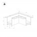 Коннектор угловой MAG-CON-2538-FDW-L90 (BK) 034229 Arlight