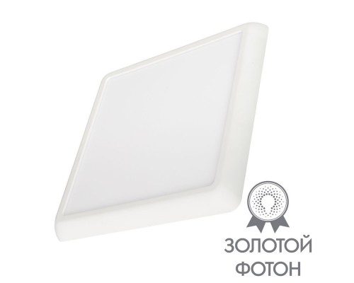 Светильник CL-FIOKK-S220x220-18W Day4000-MIX (WH, 120 deg, 230V) 034471 Arlight