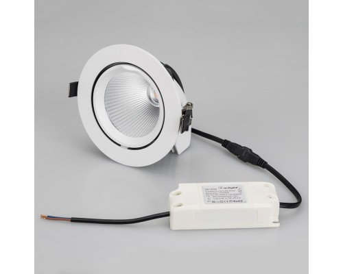 Светильник LTD-EXPLORER-R130-20W Warm3000 (BK, 38 deg, 230V) 034523 Arlight Светильник LTD-EXPLORER-R130-20W Warm3000 (BK, 38 deg, 230V) 034523 Arlight