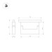 Светильник MAG-ORIENT-FLAT-FOLD-S195-6W Day4000 (BK, 80 deg, 48V) 034657 Arlight