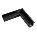 Коннектор угловой MAG-CON-4560-FDW-L90 (BK) 034681 Arlight