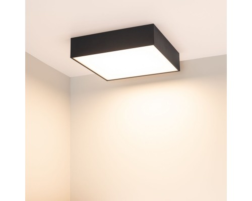Светильник SP-QUADRO-S250x250-25W Warm3000 (BK, 120 deg, 230V) 034788 Arlight Светильник SP-QUADRO-S250x250-25W Warm3000 (BK, 120 deg, 230V) 034788 Arlight