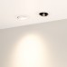 Светильник MS-FORECAST-BUILT-TURN-R82-8W Warm3000 (WH-BK, 32 deg, 230V) 035448 Arlight