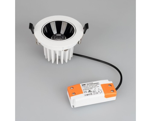 Светильник MS-FORECAST-BUILT-TURN-R102-12W Warm3000 (WH-BK, 32 deg, 230V) 035449 Arlight Светильник MS-FORECAST-BUILT-TURN-R102-12W Warm3000 (WH-BK, 32 deg, 230V) 035449 Arlight