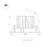 Светильник MS-FORECAST-BUILT-TURN-R82-8W Warm3000 (BK-BK, 32 deg, 230V) 035451 Arlight
