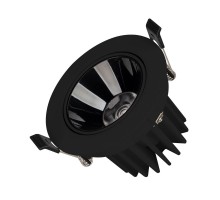 Светильник MS-FORECAST-BUILT-TURN-R102-12W Warm3000 (BK-BK, 32 deg, 230V) 035453 Arlight
