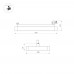 Светильник LGD-AFINA-4TR-S600x300-50W Day4000 (WH, 110 deg, 230V) 035488 Arlight