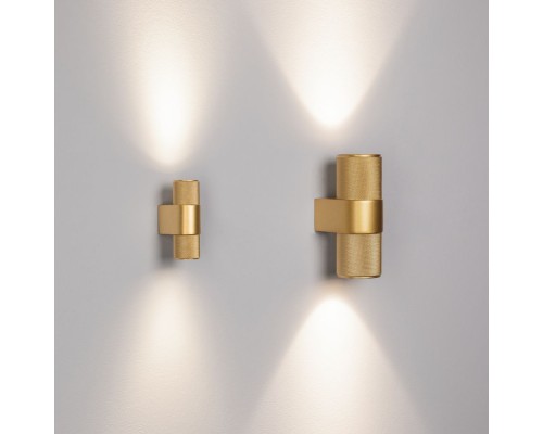 Светильник SP-SPICY-WALL-MINI-TWIN-S104x39-2x3W Day4000 (GD, 40 deg, 230V) 035563 Arlight Светильник SP-SPICY-WALL-MINI-TWIN-S104x39-2x3W Day4000 (GD, 40 deg, 230V) 035563 Arlight