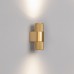 Светильник SP-SPICY-WALL-MINI-TWIN-S104x39-2x3W Day4000 (GD, 40 deg, 230V) 035563 Arlight