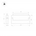 Светильник MAG-ORIENT-LASER-FOLD-S230-12W Warm3000 (WH, 30 deg, 48V, DALI) 035867 Arlight