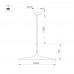 Светильник SP-FIORE-R400-13W Warm3000 (BK, 120 deg, 230V) 036001 Arlight