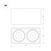Светильник SP-CUBUS-S195x100-2х8W Warm3000 (BK, 45 deg, 230V) 036057 Arlight