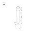 Светильник SP-BEADS-HANG-U-R130-10W Warm3000 (BK-GD, 275 deg, 230V) 036527 Arlight
