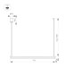 Светильник SP-UMBRA-HANG-H-L900-15W Day4000 (GD, 120 deg, 230V) 036946 Arlight