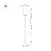 Светильник SP-UMBRA-HANG-V-L600-10W Warm3000 (GD, 120 deg, 230V) 036952 Arlight