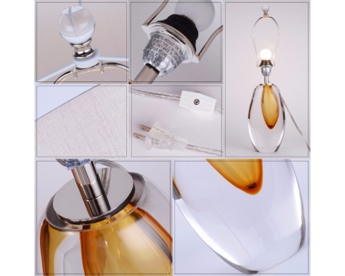 Интерьерная настольная лампа Crystal Table Lamp BRTL3023 DeLight Collection