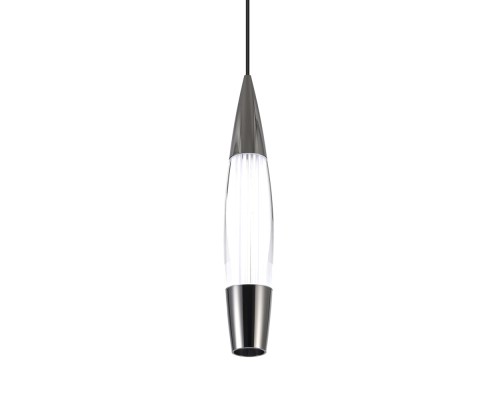 Подвесной светильник LED4U L7123-1 CR-BK LED4U