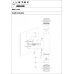Настенный светильник Delta 2365-2 BK+BR iLedex