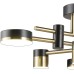Потолочная люстра Loft Led LED LAMPS 81368 GOLD BLACK Natali Kovaltseva