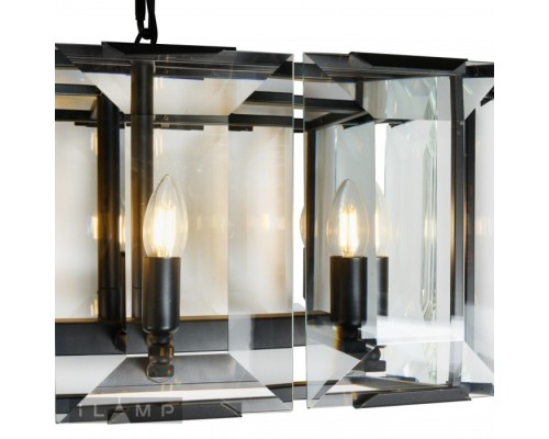 Подвесная люстра Panorama 6109L-100 BK iLamp