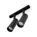 Трековый светильник Mgspot MGSPOT2X8 Bk 3000K Raumberg