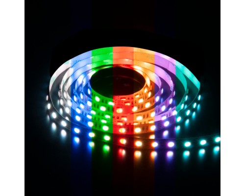Светодиодная лента 24V 60Led 24W IP20 RGBW Лента светодиодная 24V 24W 60Led 5050 IP20 MIX RGB/холодный белый, 5м Elektrostandard
