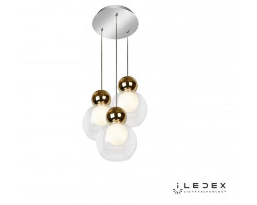 Подвесной светильник Blossom C4476-3R GL iLedex