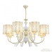 Подвесная люстра Florentia-6067 306067/8 Wh/Gd Arte Milano