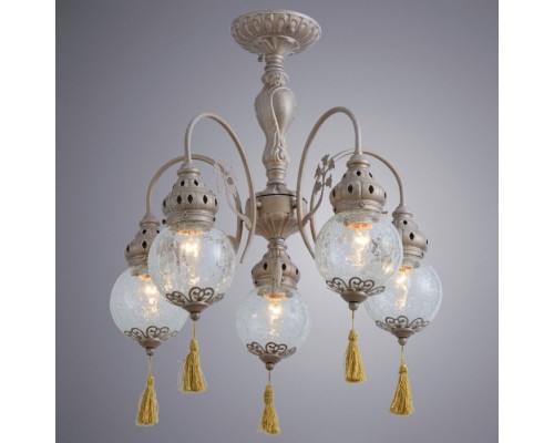 Потолочная люстра Sultan A2146PL-5GA Arte Lamp