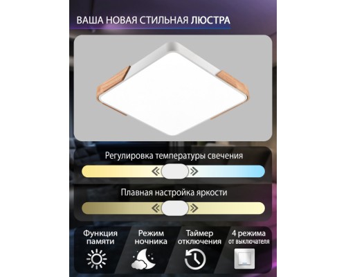Потолочный светильник Scandinavian LED LAMPS 81411 Natali Kovaltseva