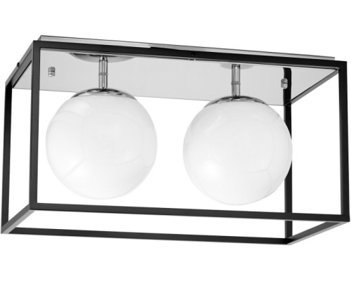 Потолочный светильник Maldini LDC 8060-2 CHR+BK Lumina Deco